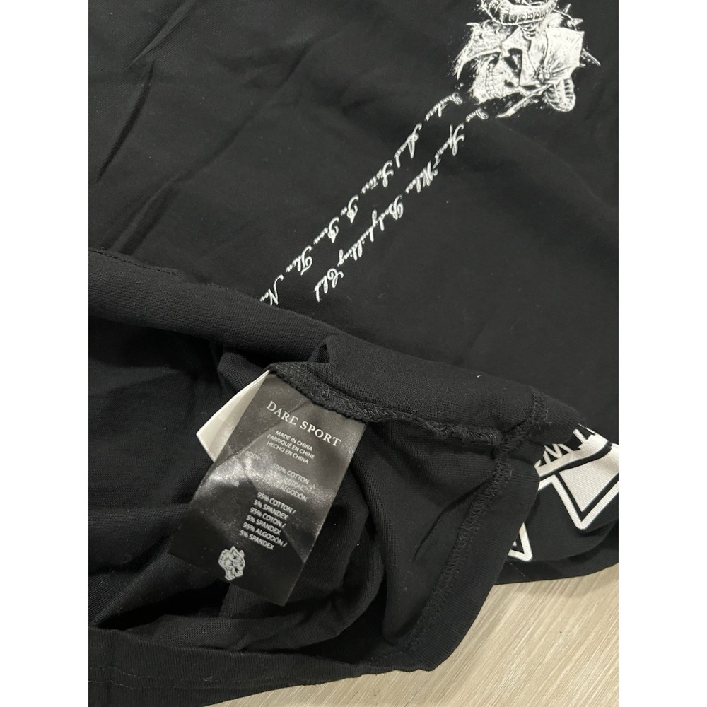 Darc Sport Echoes Of Valhalla Shirt Mens M Black Oversized Viking Graphic - Picture 5 of 6
